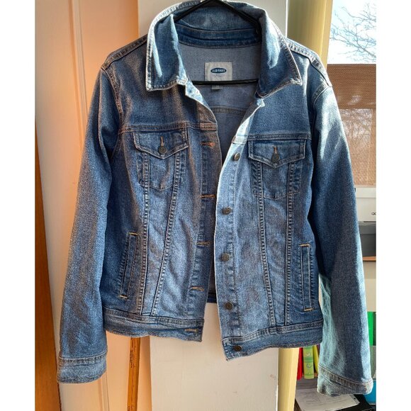 Pale blue Denim Jean Jacket / Old Navy / Size XL - Picture 1 of 8